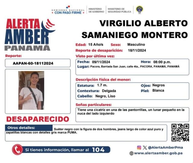 VIRGILIO ALBERTO SAMANIEGO MONTERO