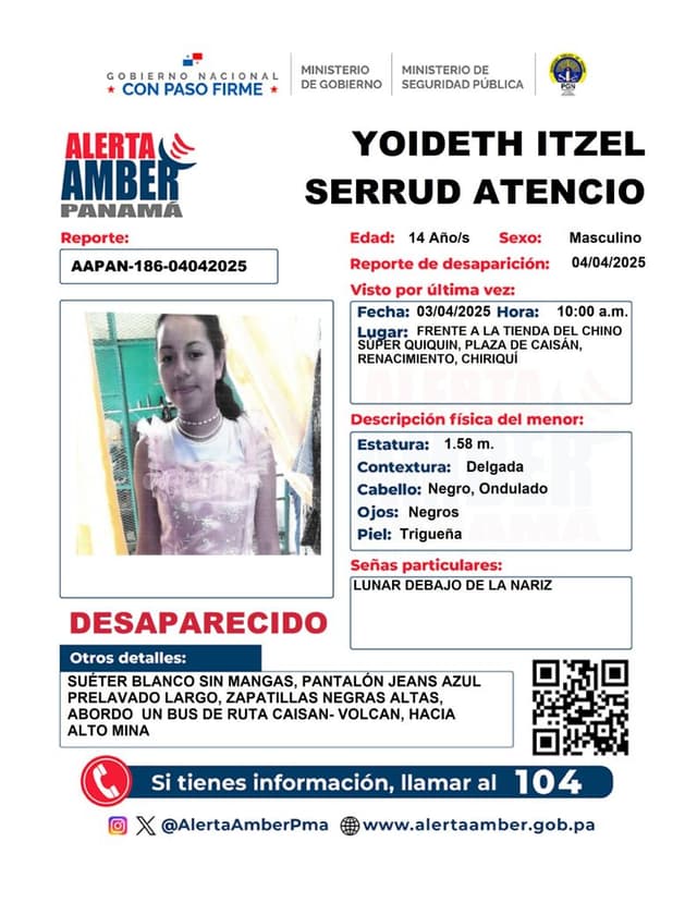 YOIDETH ITZEL SERRUD ATENCIO