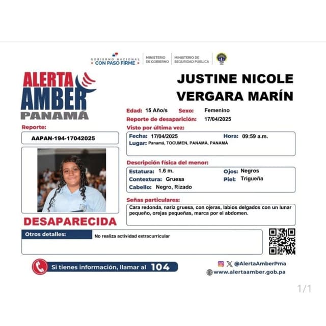 JUSTINE NICOLE VERGARA MARÍN