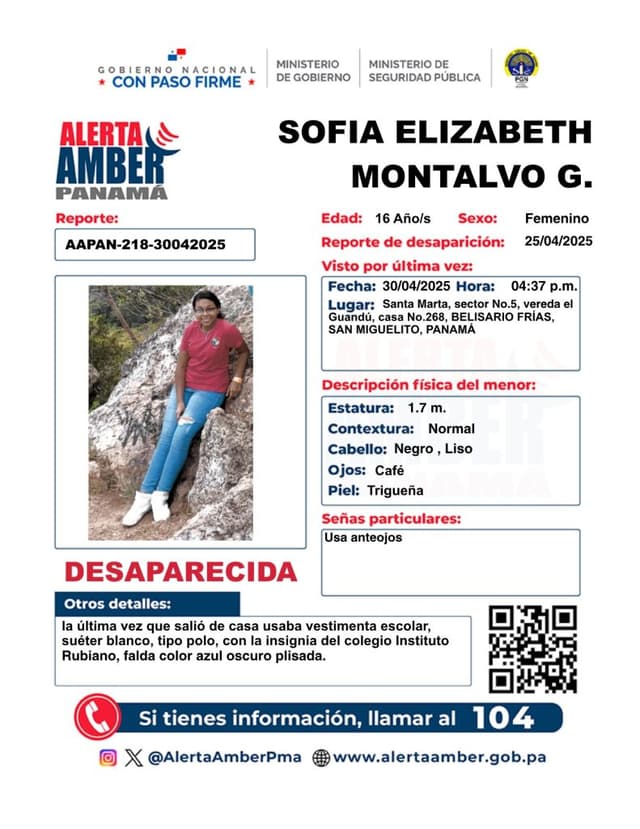 SOFIA ELIZABETH MONTALVO G.